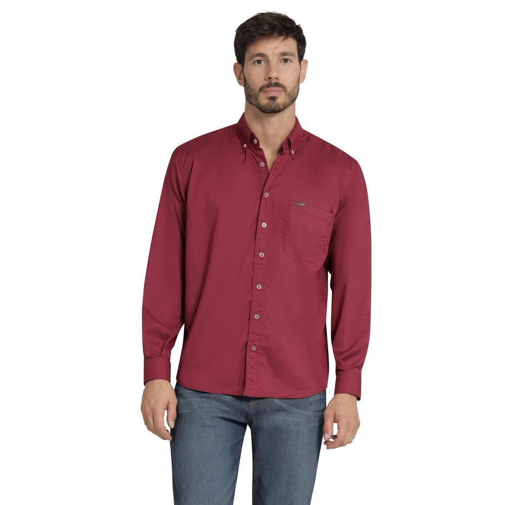 Camisa Clásica Hombre Lee Regular Fit 022 Vino