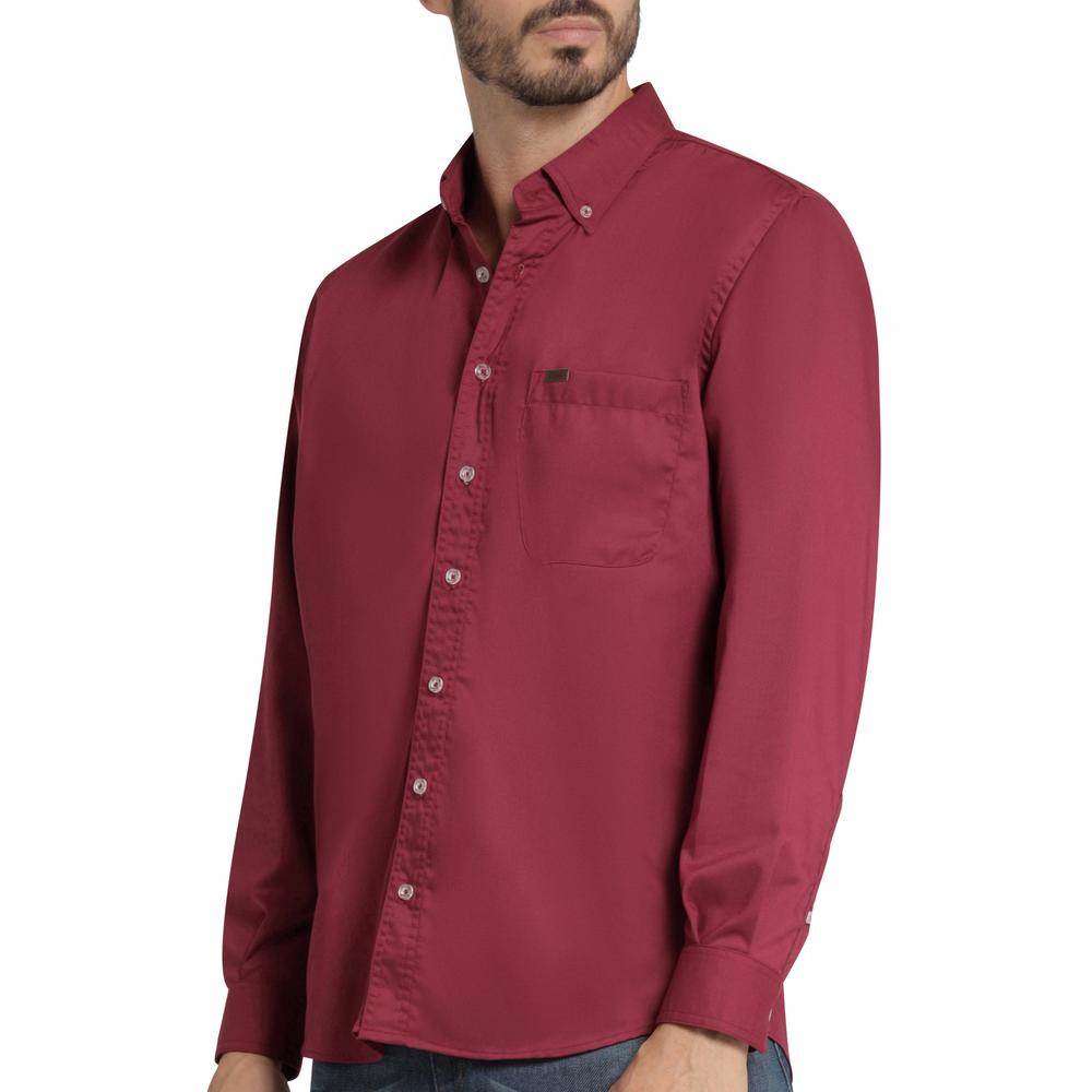 Foto 6 pulgar | Camisa Clásica Hombre Lee Regular Fit 022 Vino