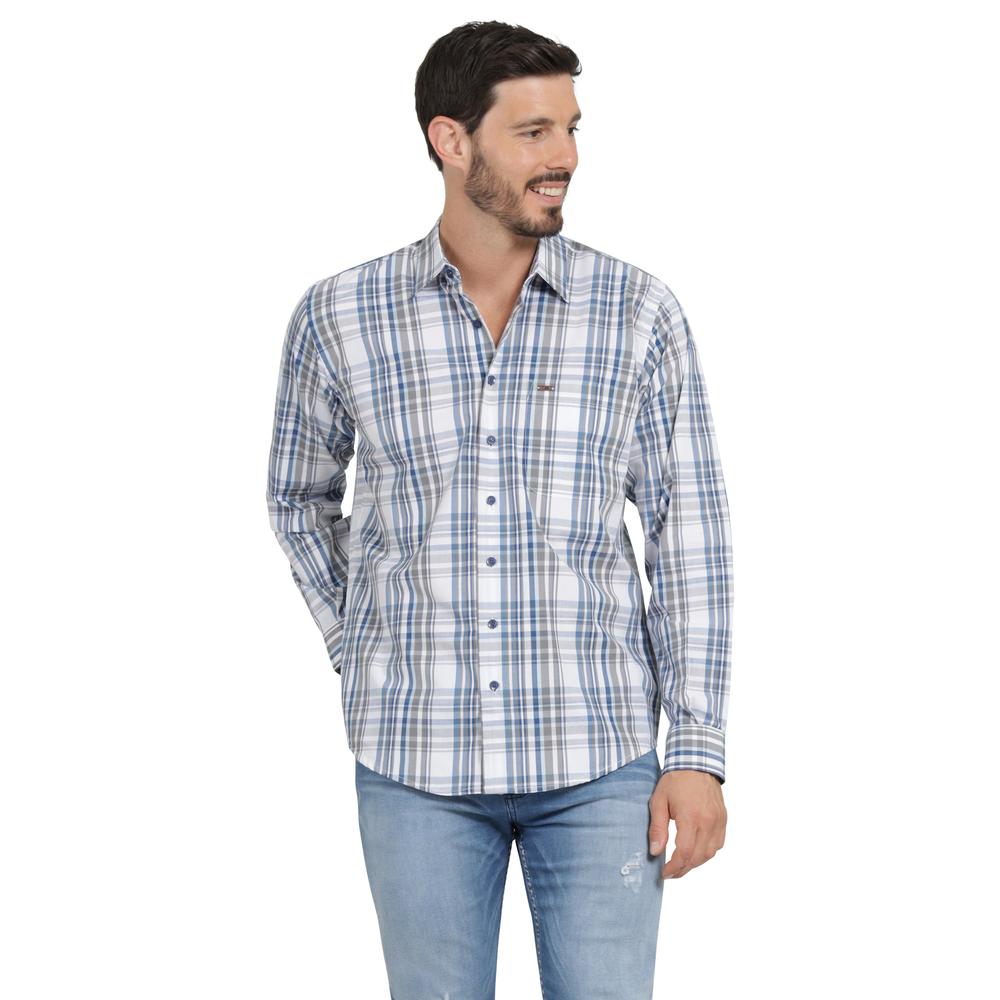 Foto 2 pulgar | Camisa Casual Hombre Lee Slim Fit 258 Azul Marino