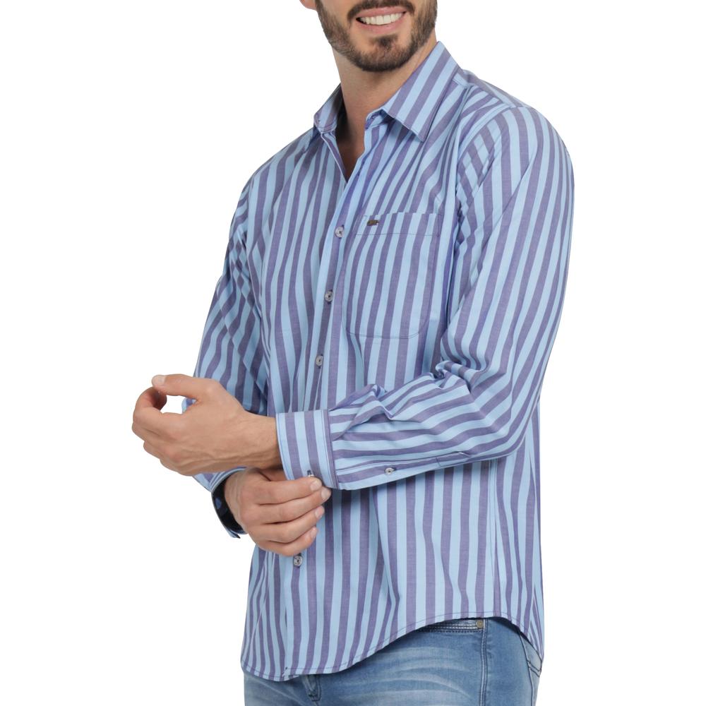 Foto 6 pulgar | Camisa Casual Hombre Lee Slim Fit 259 Azul