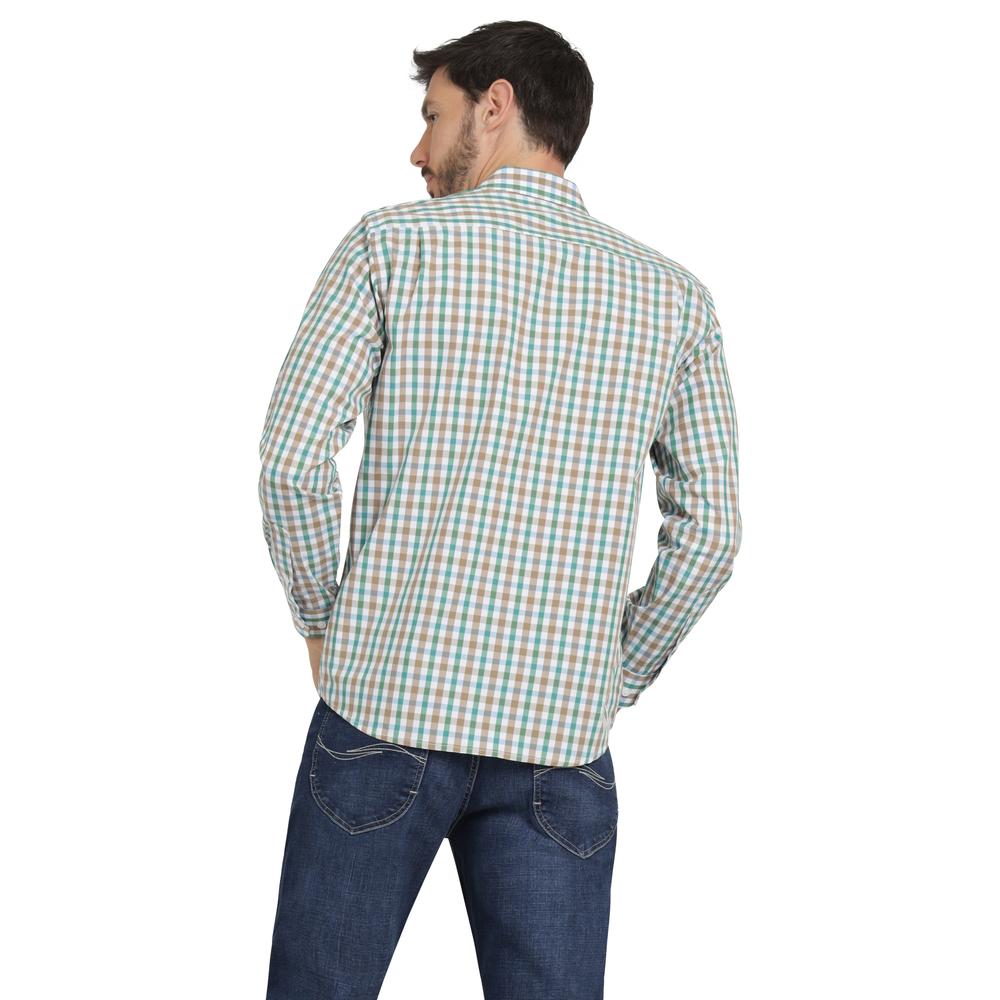 Foto 4 pulgar | Camisa Casual Hombre Lee Slim Fit 255 Cafe