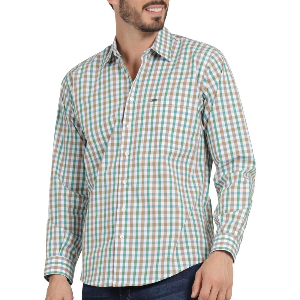 Foto 6 pulgar | Camisa Casual Hombre Lee Slim Fit 255 Cafe