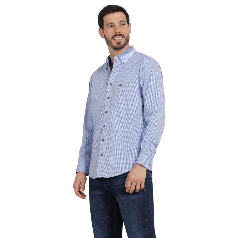 Foto 2 | Camisa Clásica Hombre Lee Regular Fit 212 Azul