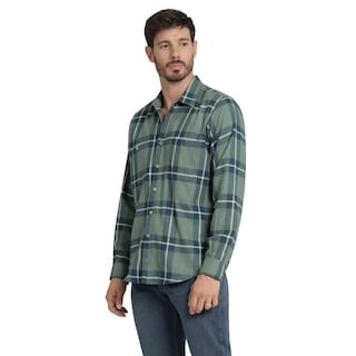 Foto 2 | Camisa Casual Hombre Lee Slim Fit 252 Verde