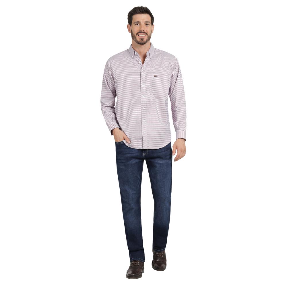 Foto 5 pulgar | Camisa Clásica Hombre Lee Regular Fit 240 Rojo