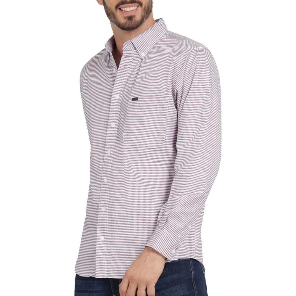 Foto 6 pulgar | Camisa Clásica Hombre Lee Regular Fit 240 Rojo