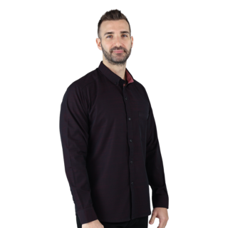 Foto 2 | Camisa Rams Cottons Manga Larga para Hombre