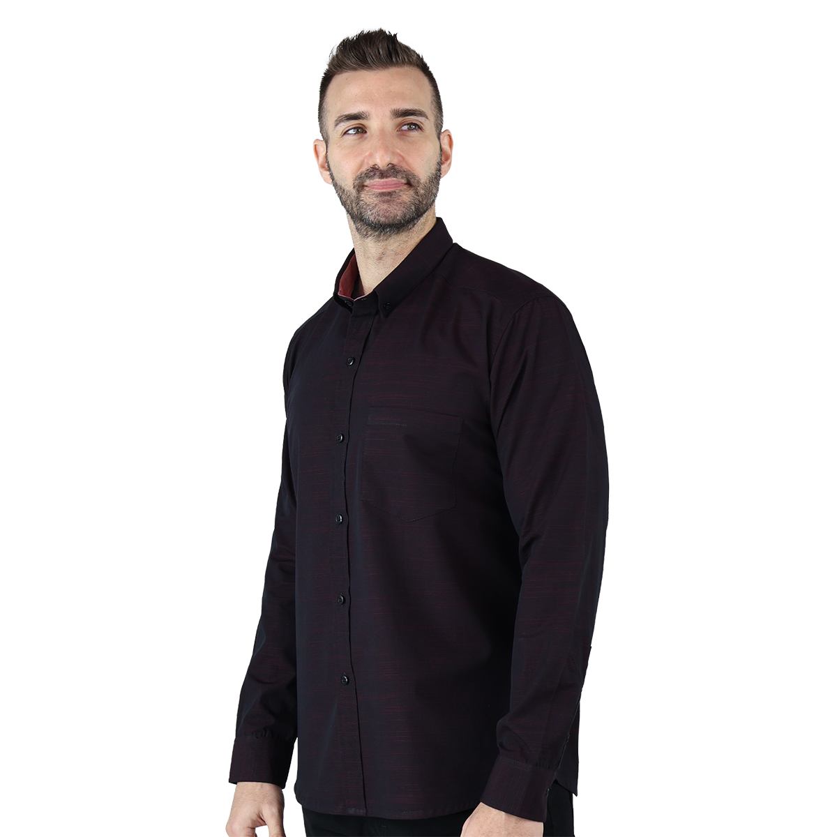 Foto 4 pulgar | Camisa Rams Cottons Manga Larga para Hombre