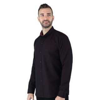 Foto 3 | Camisa Rams Cottons Manga Larga para Hombre