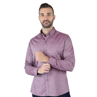 Foto 2 | Camisa Rams Cottons Manga Larga para Hombre