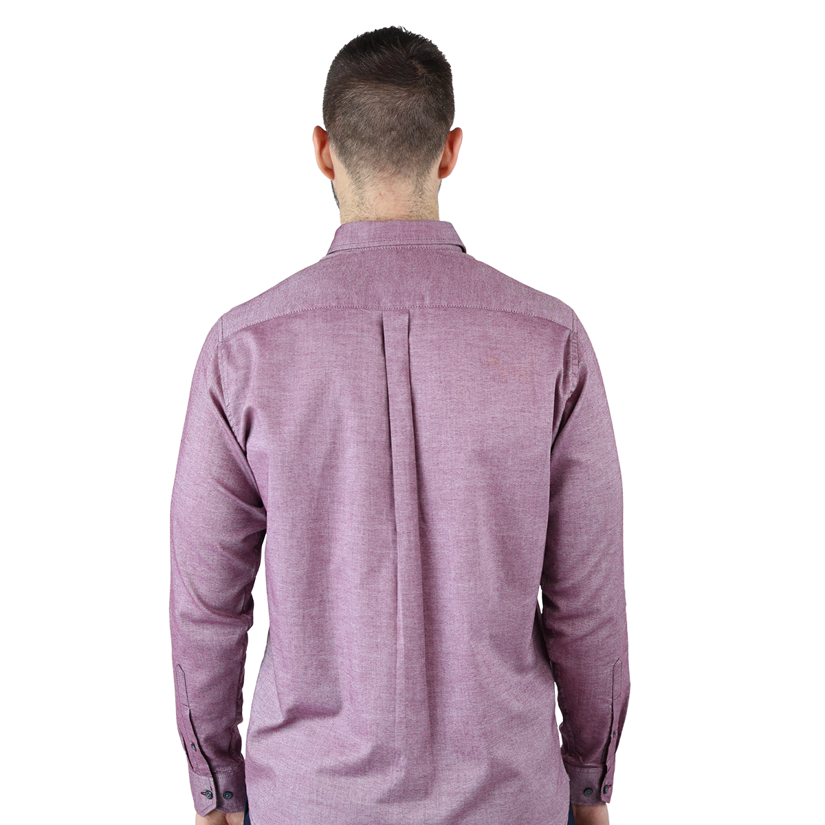 Foto 3 | Camisa Rams Cottons Manga Larga para Hombre