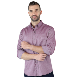 Foto 4 | Camisa Rams Cottons Manga Larga para Hombre
