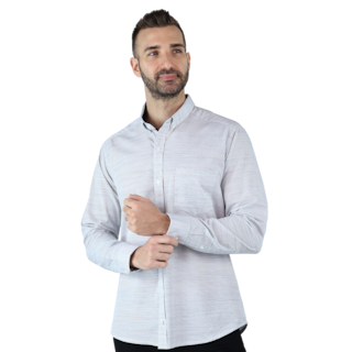 Foto 1 | Camisa Rams Cottons Manga Larga para Hombre
