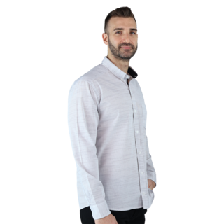 Foto 3 | Camisa Rams Cottons Manga Larga para Hombre