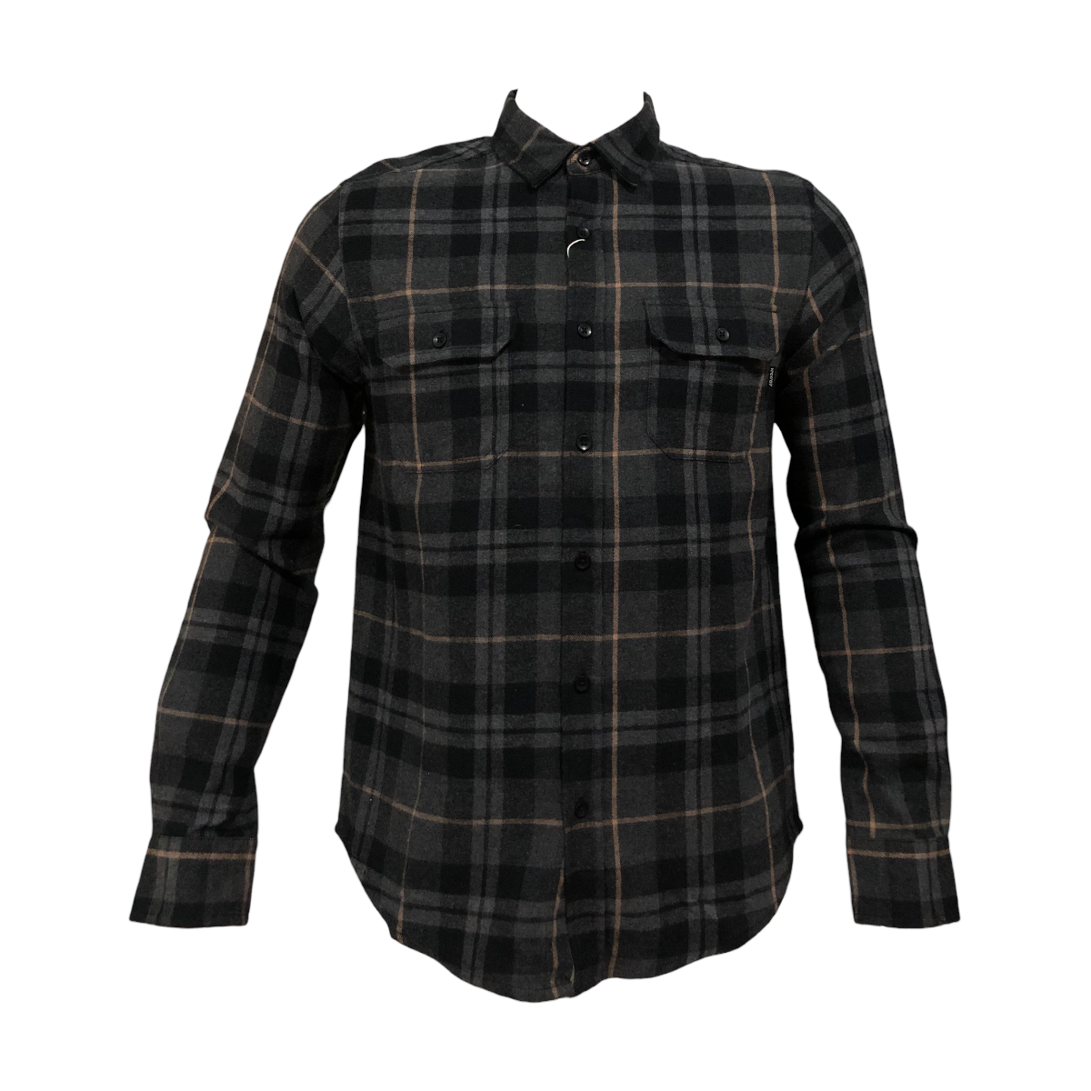 Camisa Losan Gris Oscuro para Hombre