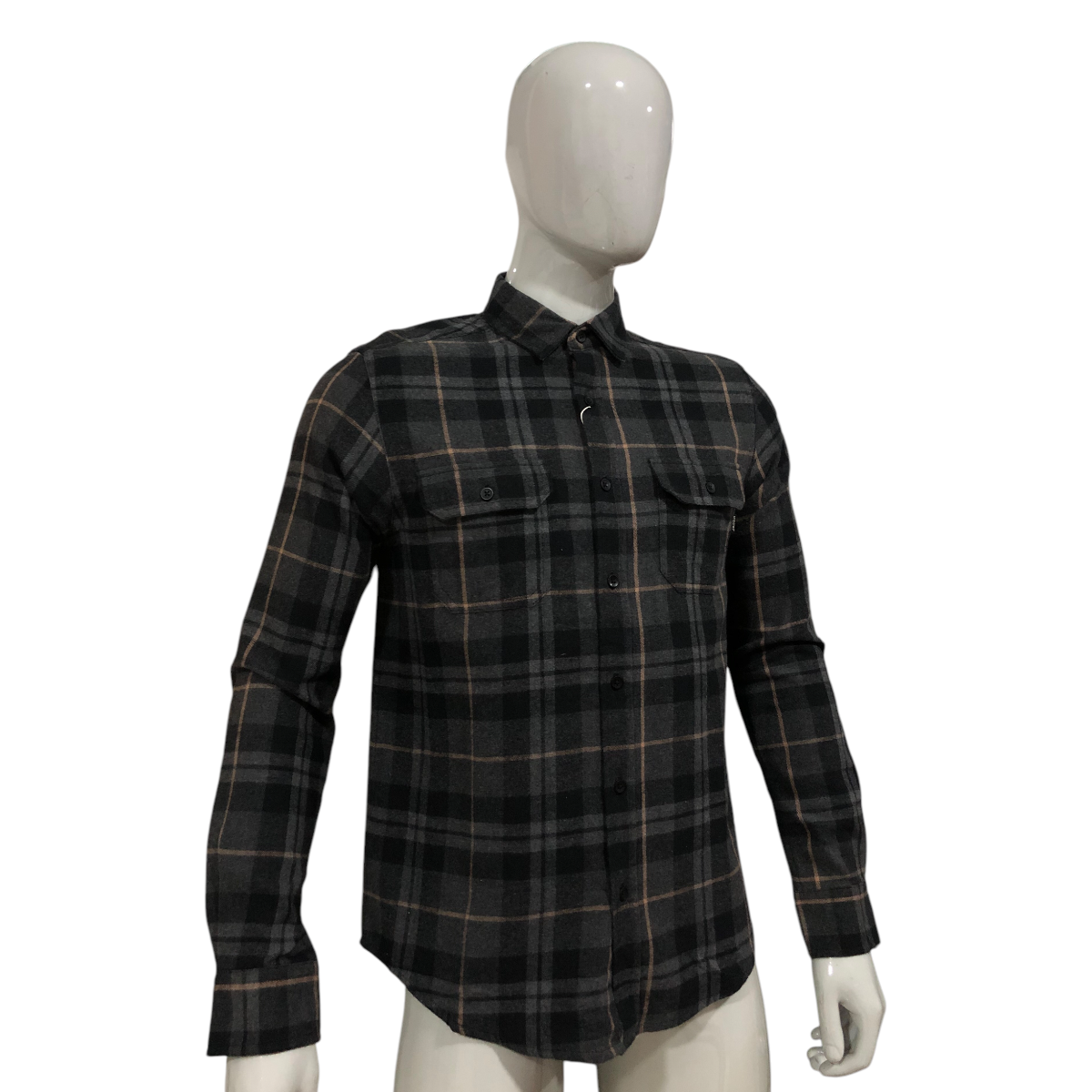 Foto 5 | Camisa Losan Gris Oscuro para Hombre