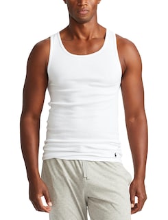 Foto 2 | Camiseta Interior Polo Ralph Lauren Classic Fit Con Efecto Absorbente, Paquete De 3 - Venta Internacional.