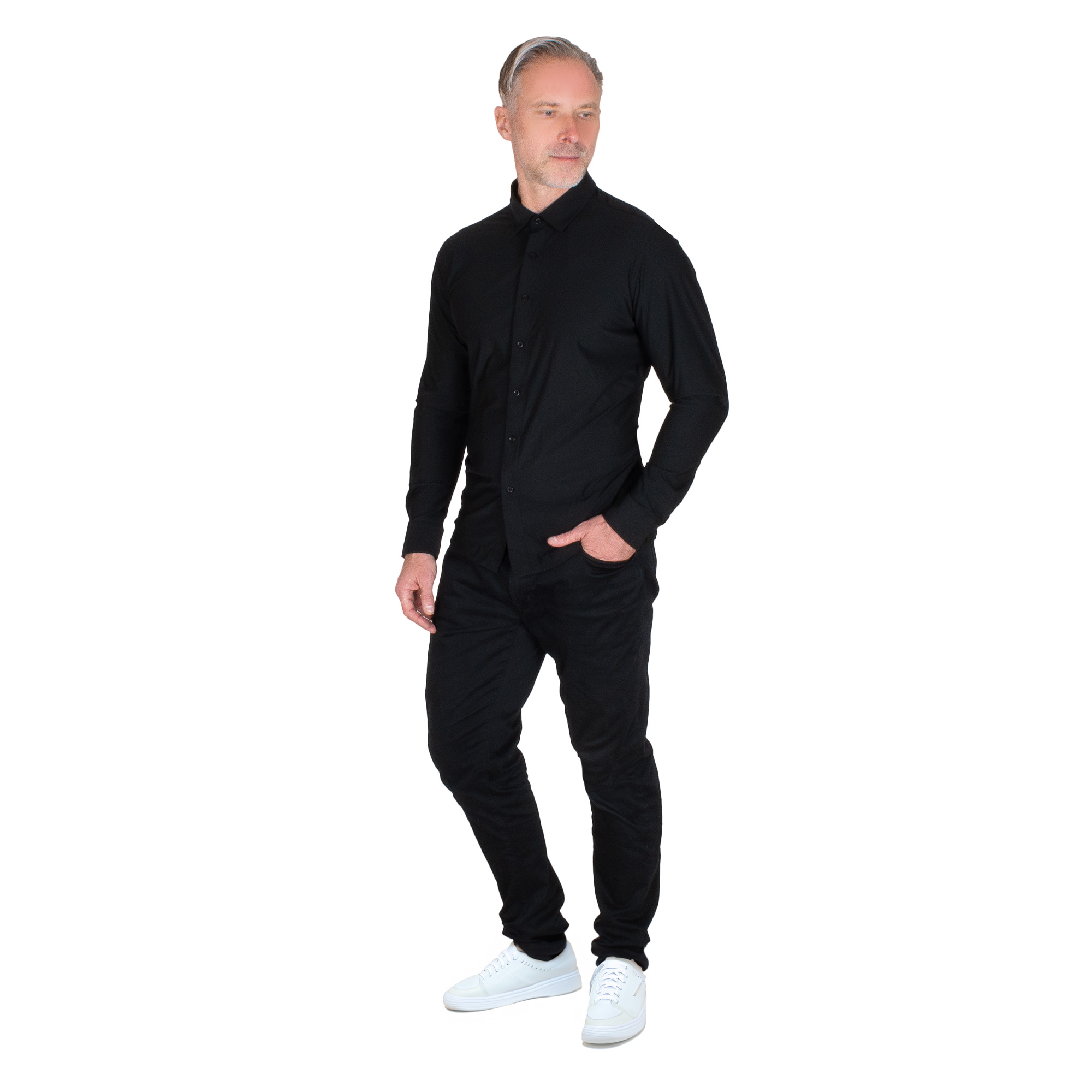 Foto 4 pulgar | Generra | Camisa Casual Manga Larga Para Hombre