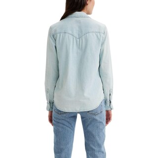 Foto 2 | Camisa Levi's The Ultimate Western Para Mujer Small Talk Medium - Venta Internacional.