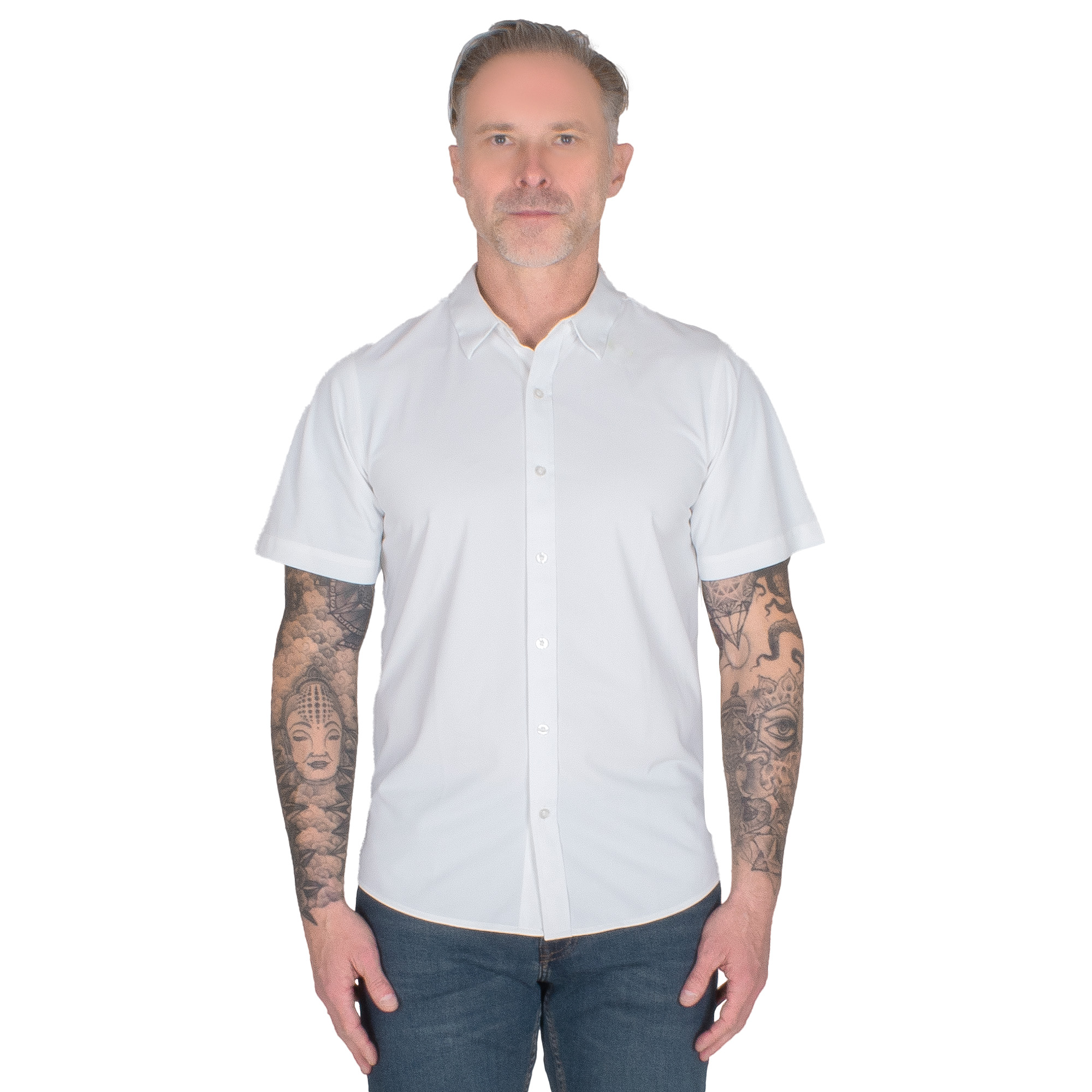 Foto 1 | Generra | Camisa Regular Manga Corta Para Hombre