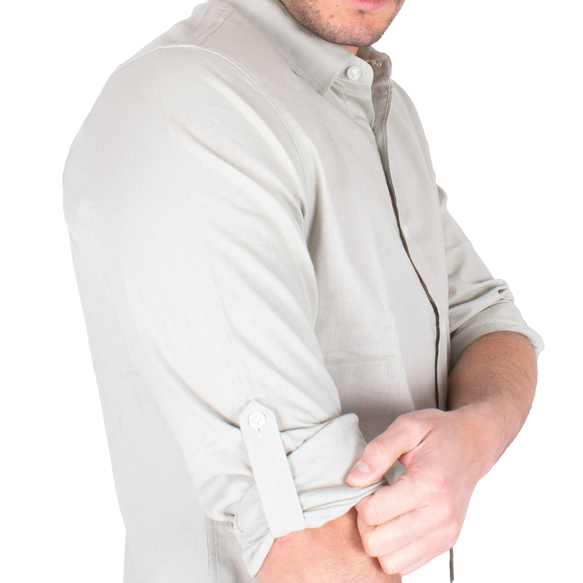 Foto 5 pulgar | Generra | Camisa De Vestir Manga Larga, Para Hombre
