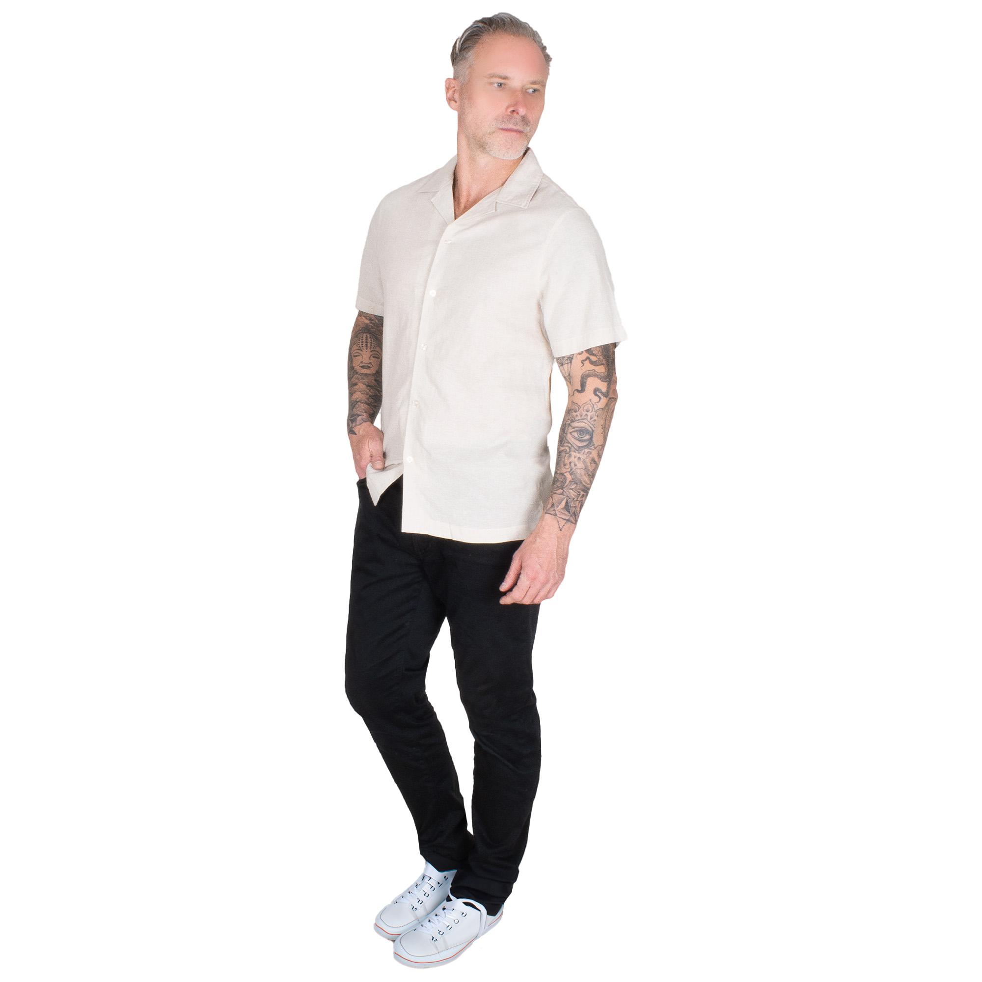 Foto 4 pulgar | Generra | Camisa Clásica Con Botones Para Hombre