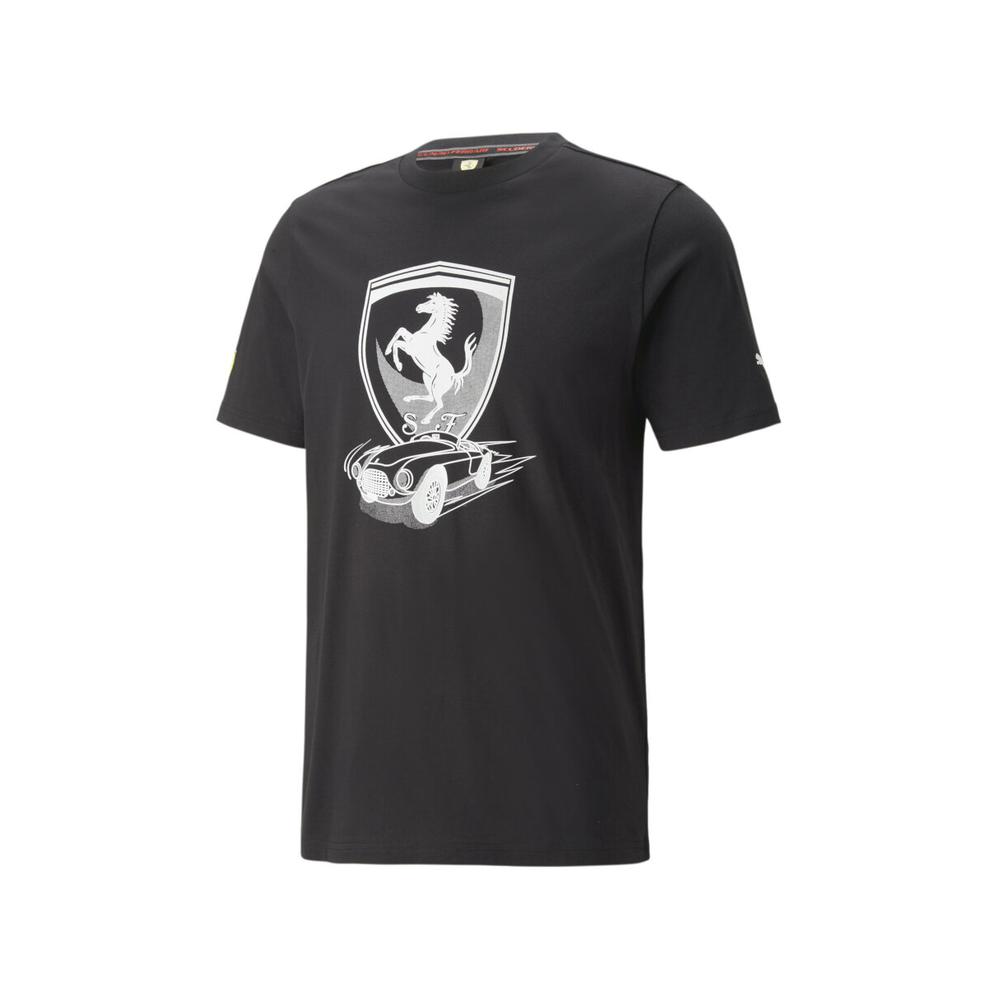 Foto 2 pulgar | Playera Puma Ferrari Race Big Shield Para Hombre Negro