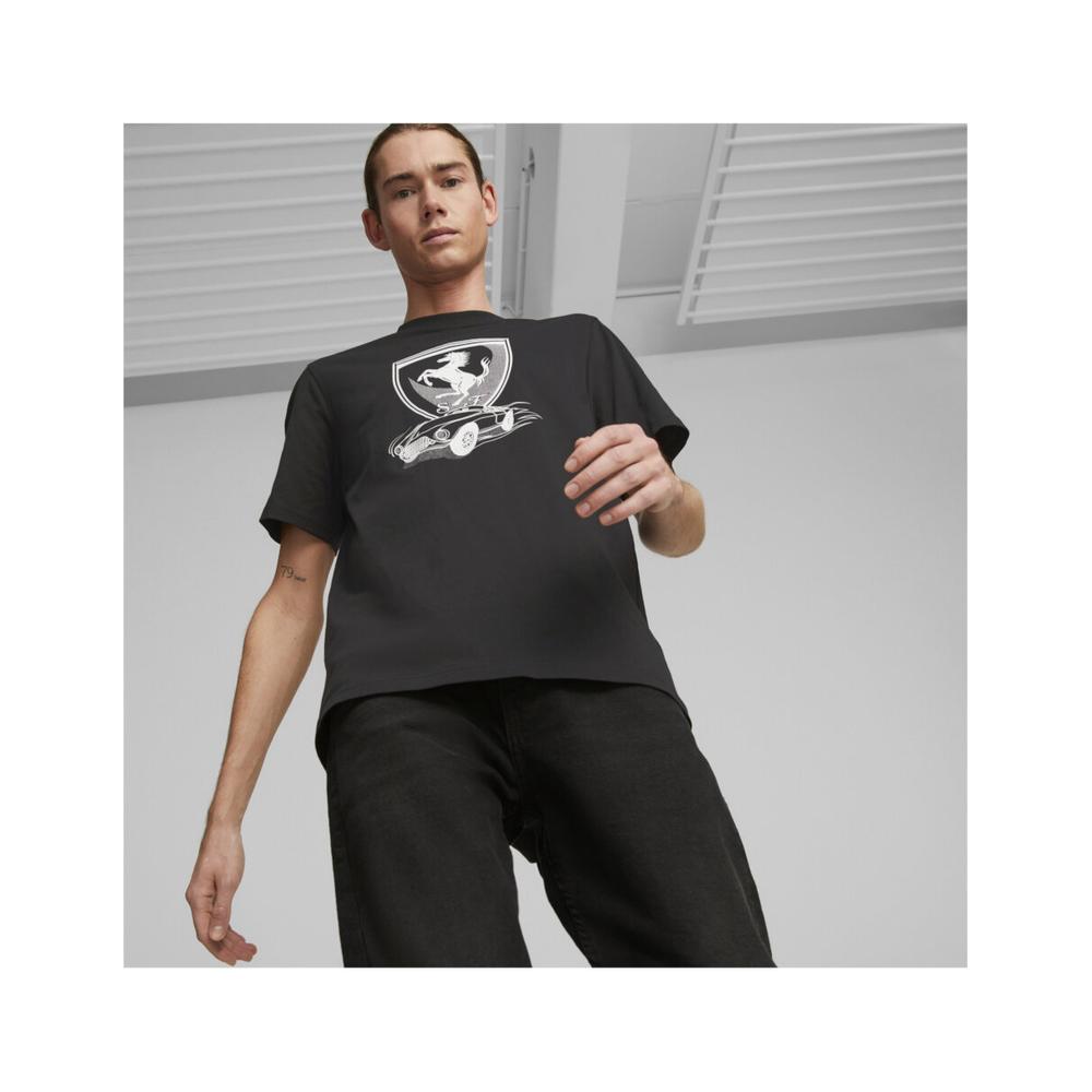 Foto 8 pulgar | Playera Puma Ferrari Race Big Shield Para Hombre Negro