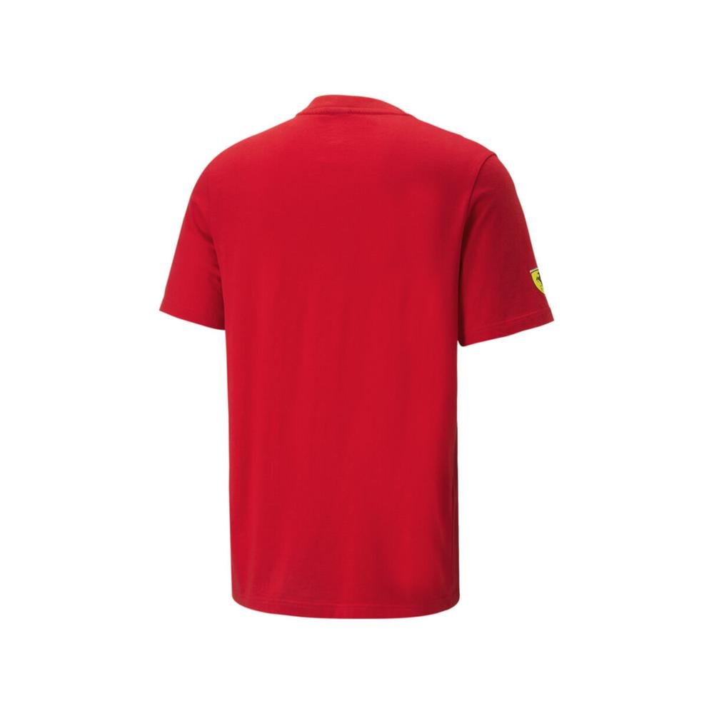 Foto 5 pulgar | Playera Puma Ferrari Race Big Shield Para Hombre Rojo