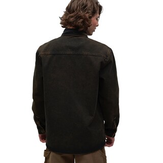Foto 3 | Sobrecamisa De Mezclilla Mchk. Bolsillos Al Frente, Caballero, Color Roca. Modelo 8074