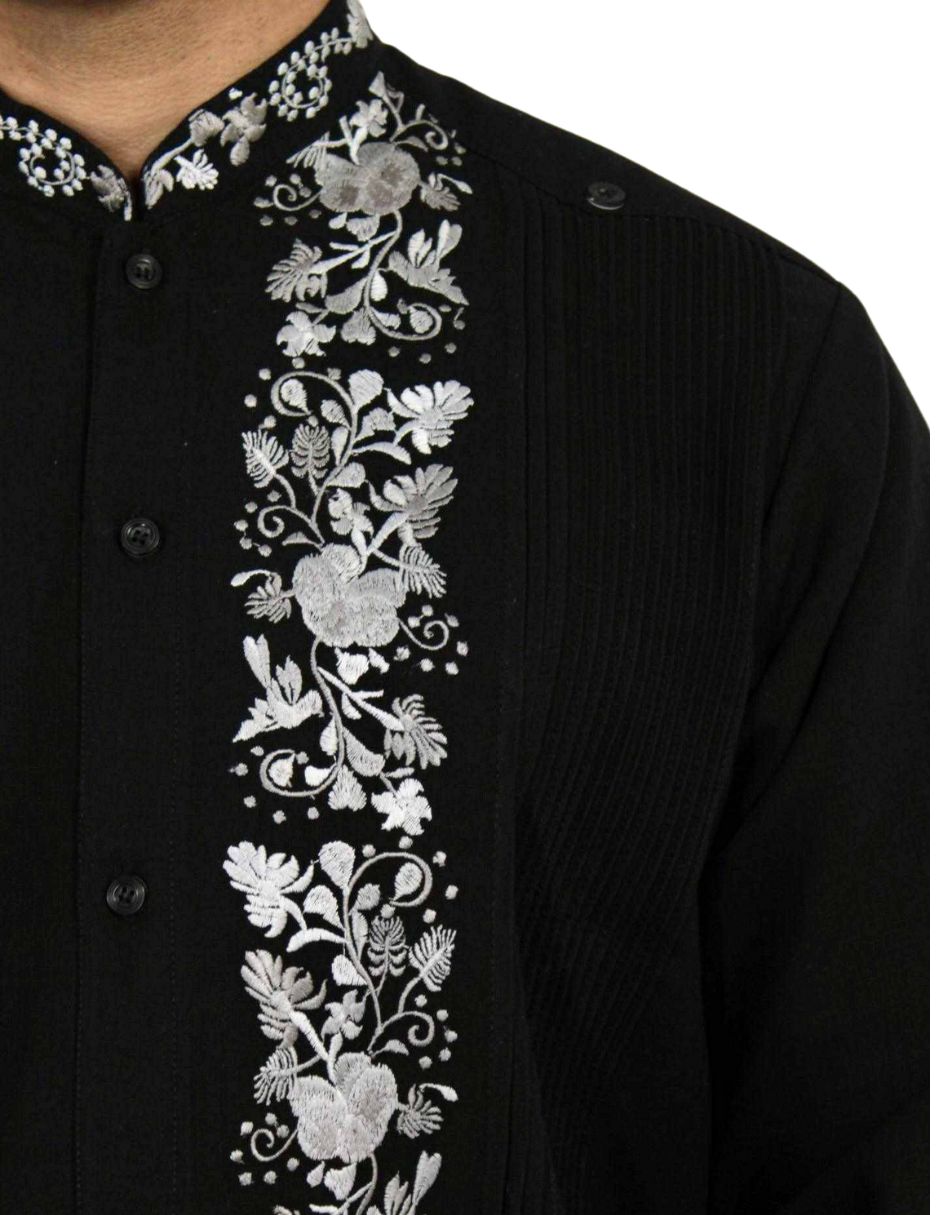 Foto 5 pulgar | Guayabera Teya Artesanal Manga Larga Para Hombre