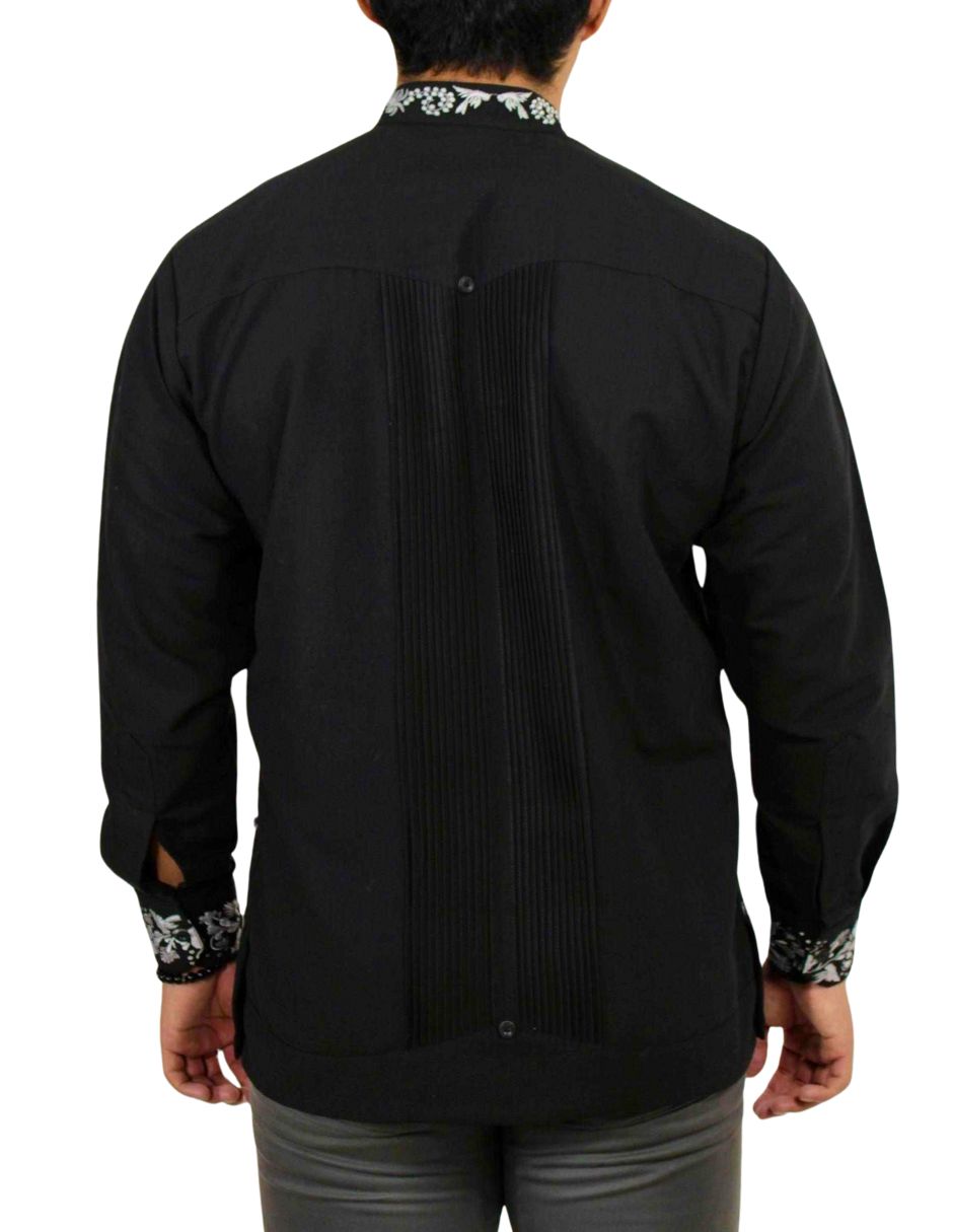 Foto 6 pulgar | Guayabera Teya Artesanal Manga Larga Para Hombre