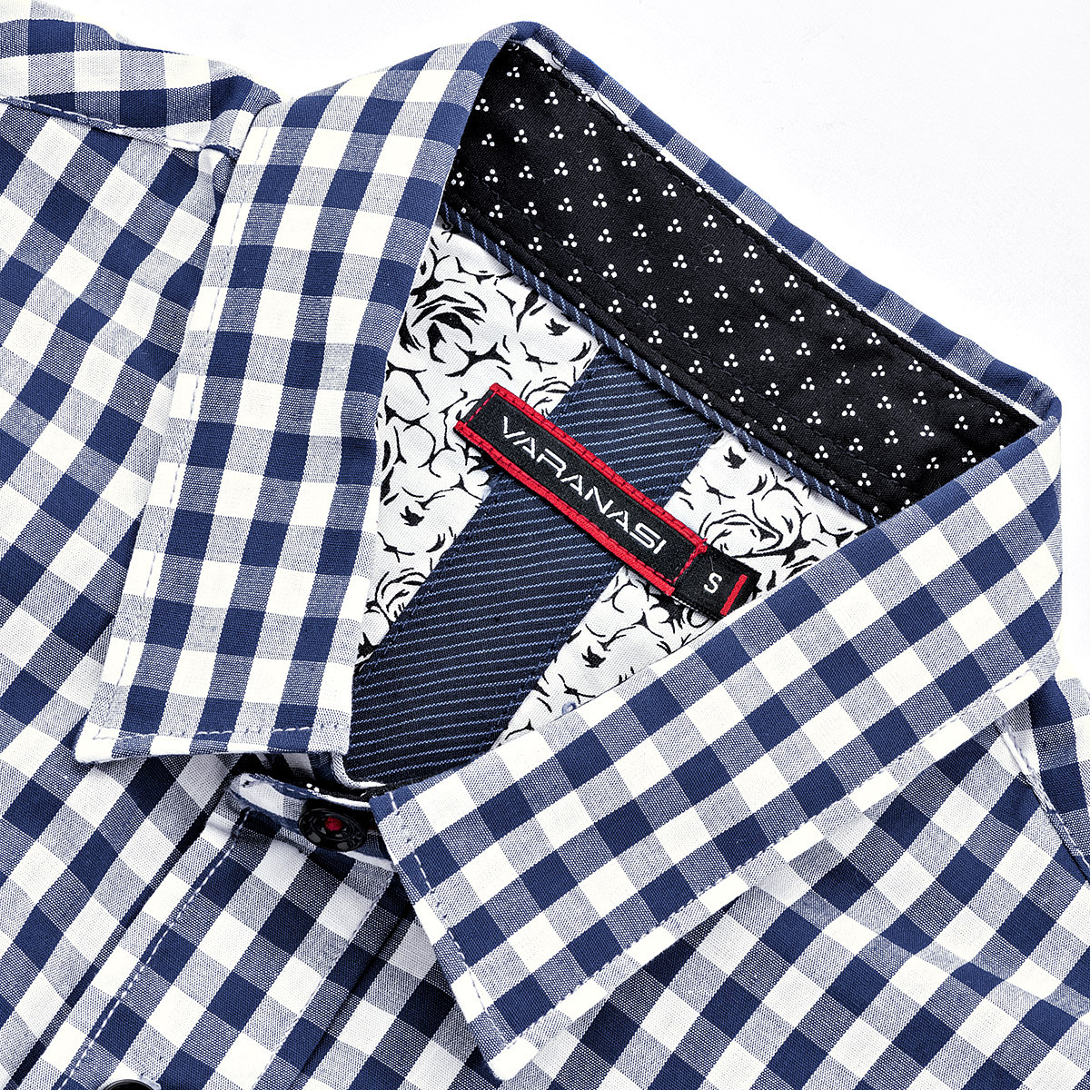 Foto 2 pulgar | Felker Camisa Para Hombre Marino Blanco