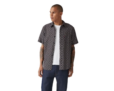 Foto 1 | Camisa Clásica Levi’s Negro para Hombre