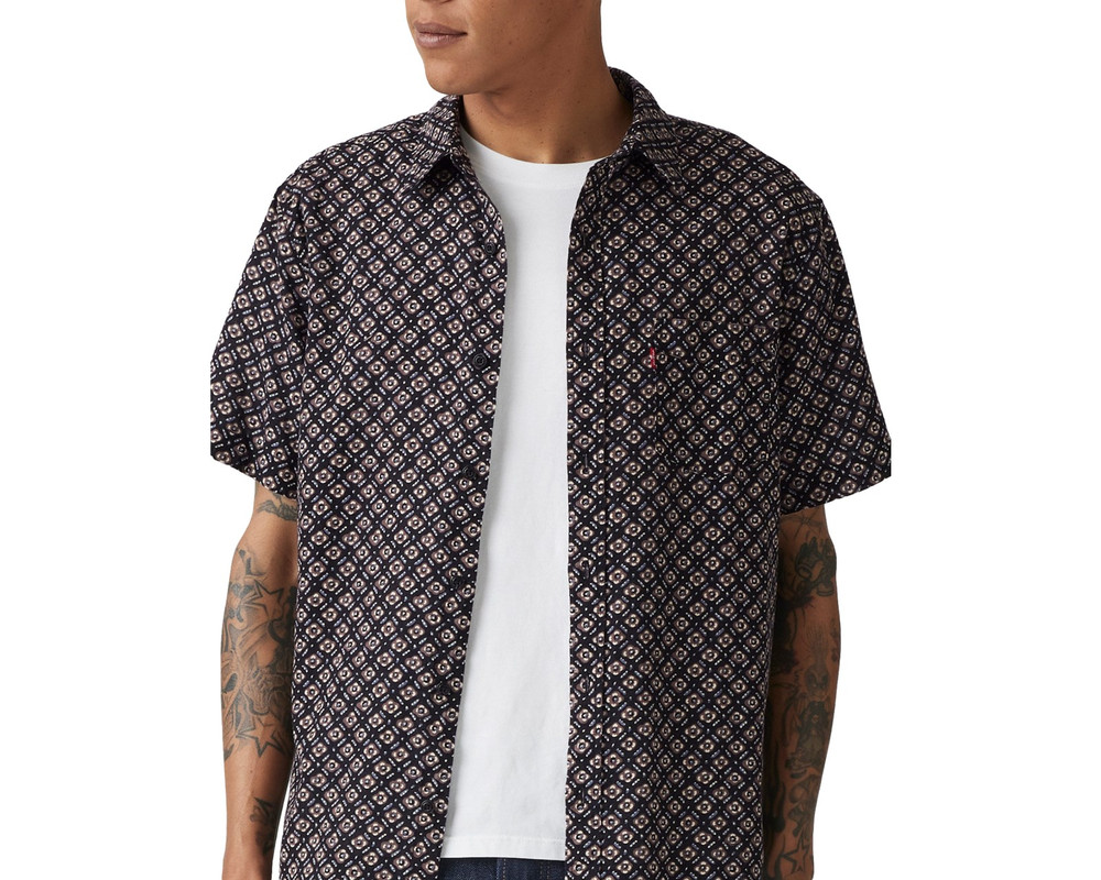 Foto 3 pulgar | Camisa Clásica Levi’s Negro para Hombre