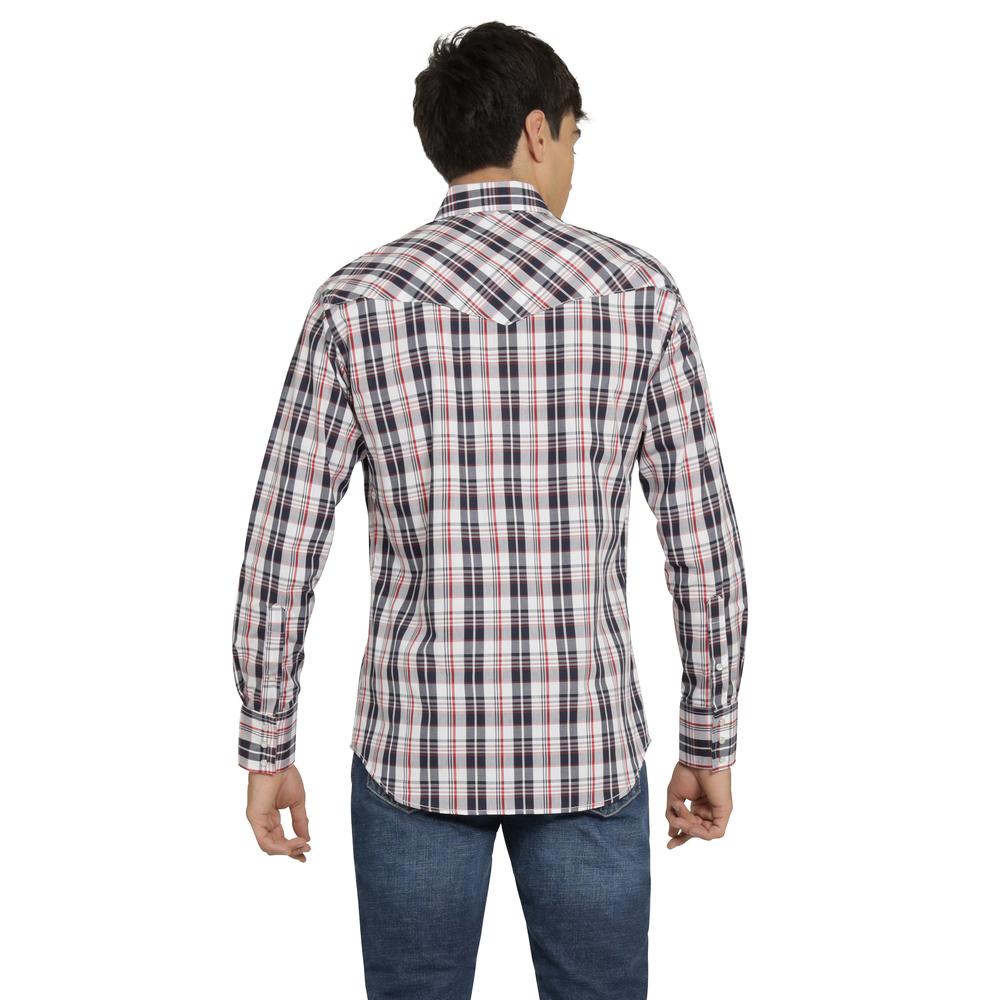 Foto 4 pulgar | Camisa Vaquera Wrangler Hombre Painted Desert Regular Manga Larga 468 Blanco