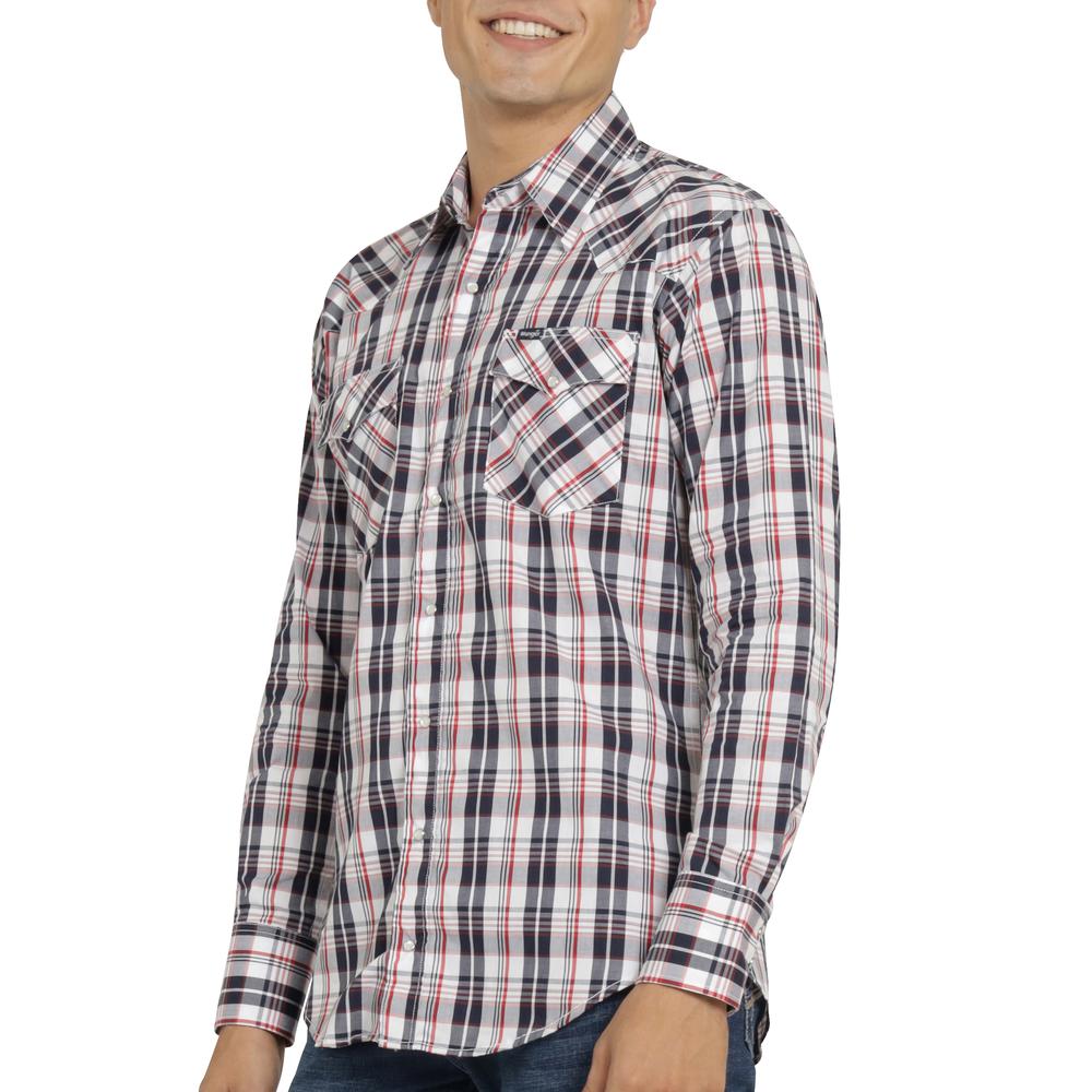 Foto 6 pulgar | Camisa Vaquera Wrangler Hombre Painted Desert Regular Manga Larga 468 Blanco