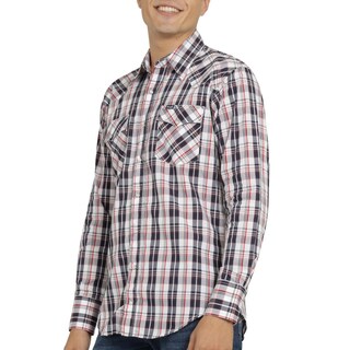 Foto 5 | Camisa Vaquera Wrangler Hombre Painted Desert Regular Manga Larga 468 Blanco