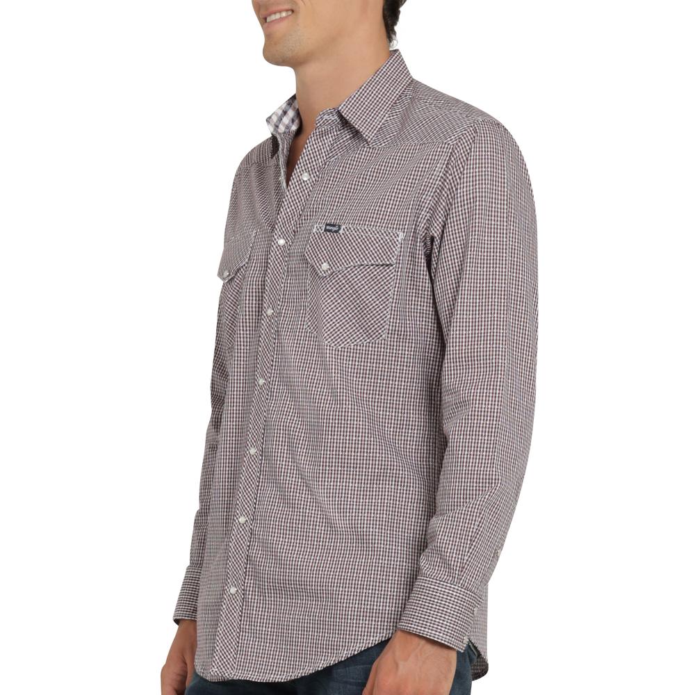 Foto 6 pulgar | Camisa Vaquera Wrangler Hombre Retro Slim Manga Larga 534 Violeta
