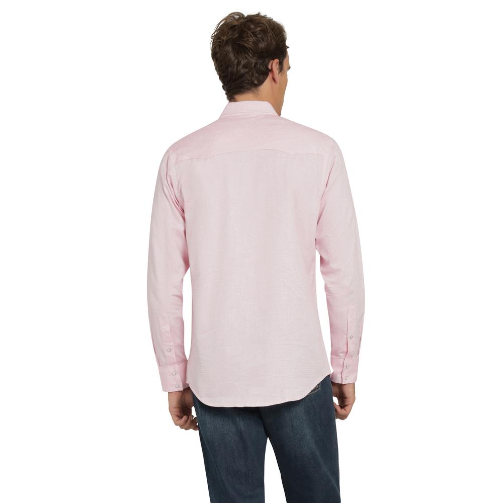 Foto 4 pulgar | Camisa Vaquera Wrangler Hombre 20 Extreme Slim Manga Larga 762 Rosa