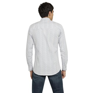 Foto 3 | Camisa Vaquera Wrangler Hombre 20 Extreme Slim Manga Larga 816 Blanco