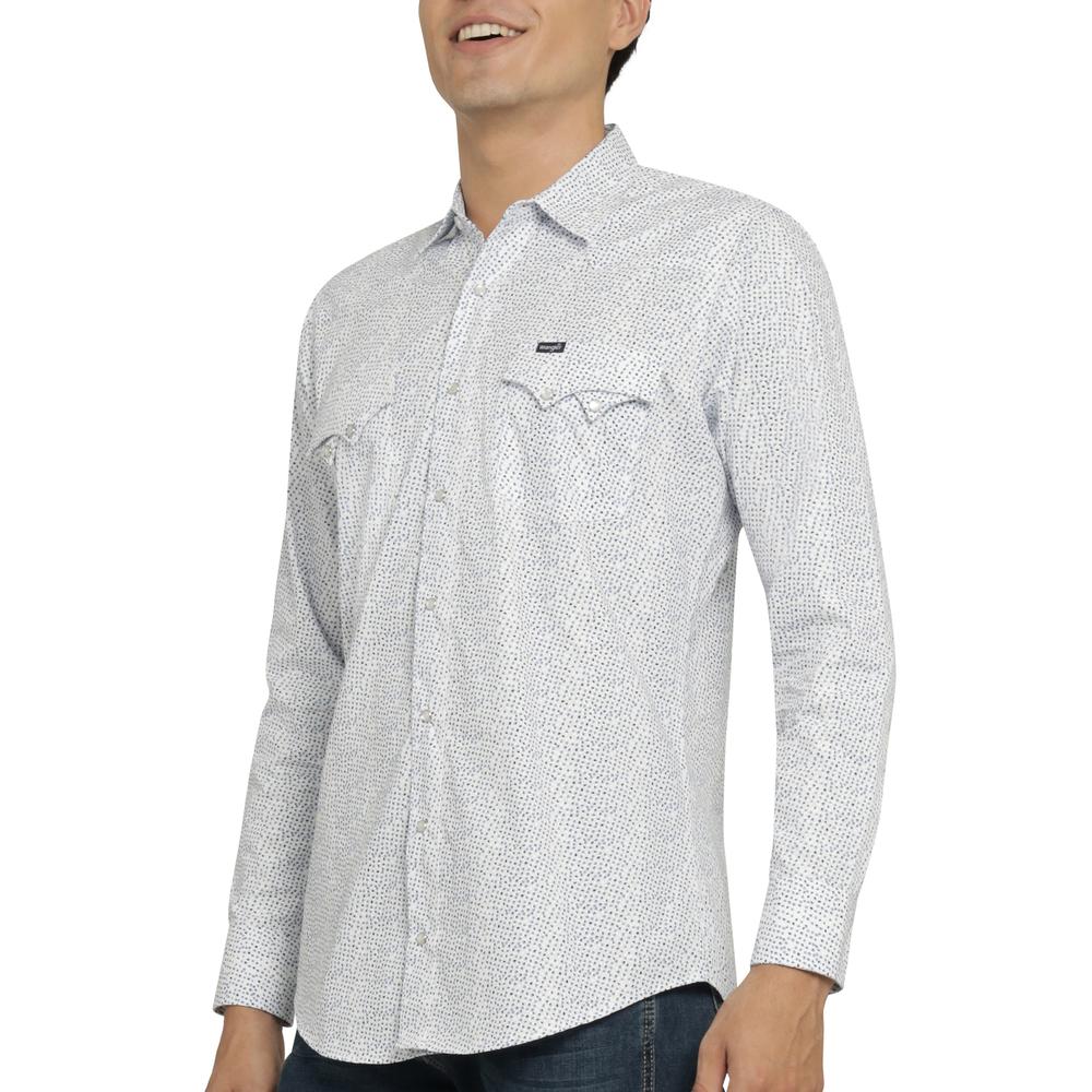 Foto 6 pulgar | Camisa Vaquera Wrangler Hombre 20 Extreme Slim Manga Larga 816 Blanco