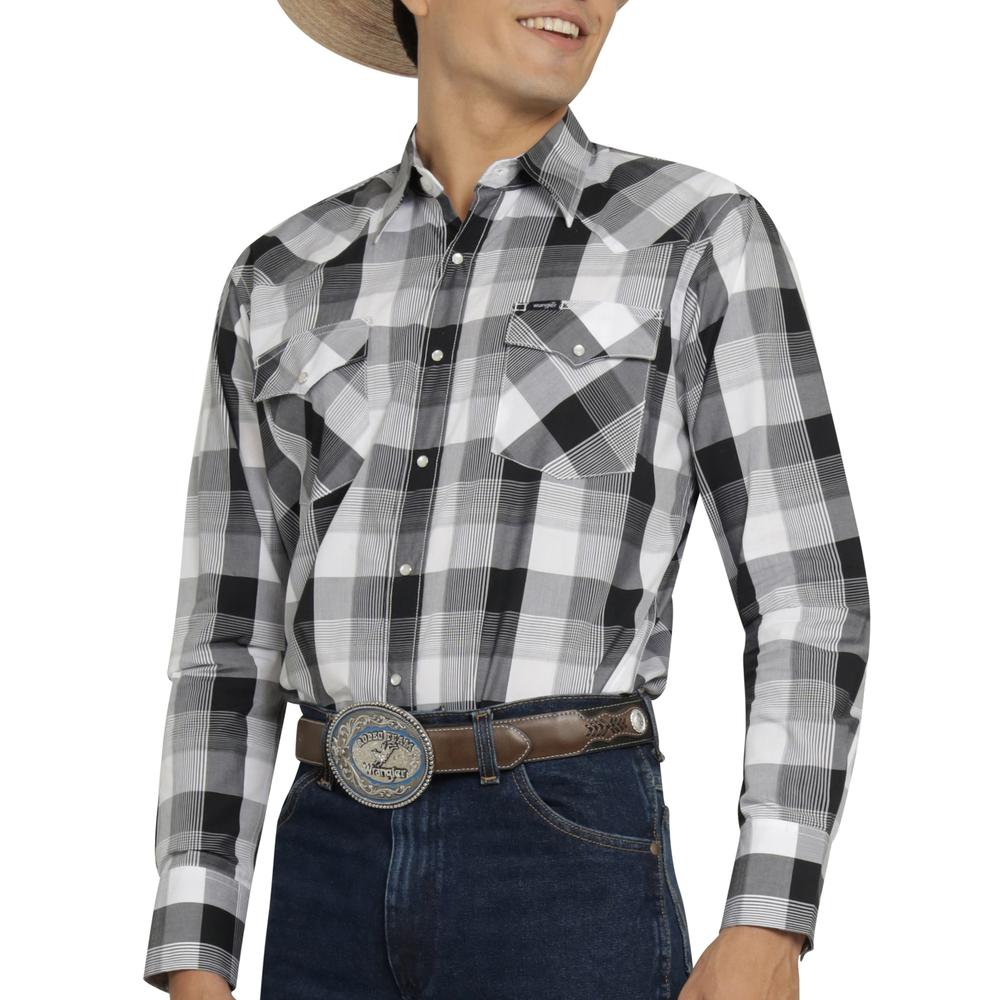 Foto 6 pulgar | Camisa Vaquera Wrangler Hombre Painted Desert Regular Manga Larga 526 Negro