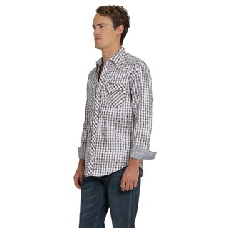 Foto 2 | Camisa Vaquera Wrangler Hombre Retro Slim Manga Larga 513 Violeta