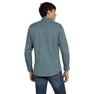 Foto 3 | Camisa Vaquera Wrangler Hombre 20 Extreme Slim Manga Larga 453 Verde