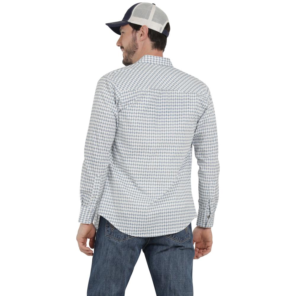 Foto 4 pulgar | Camisa Vaquera Wrangler Hombre 20 Extreme Slim Manga Larga 820 Multicolor