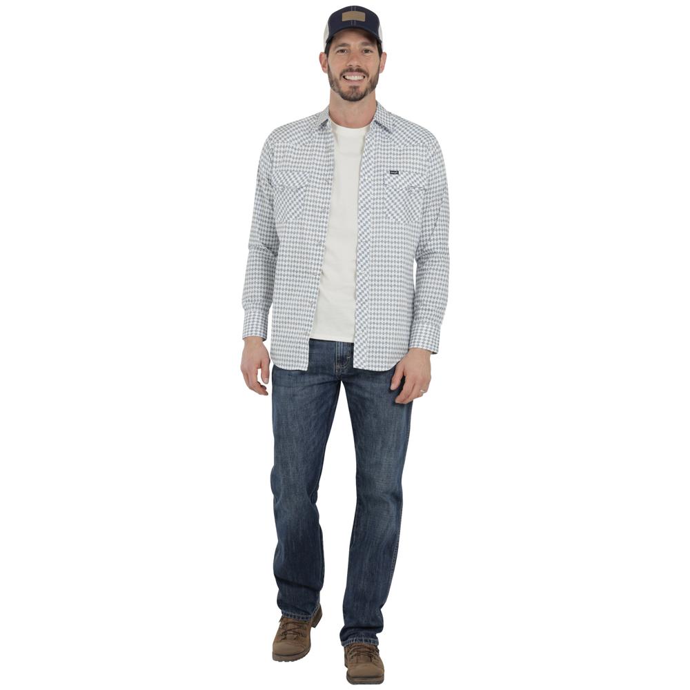 Foto 5 pulgar | Camisa Vaquera Wrangler Hombre 20 Extreme Slim Manga Larga 820 Multicolor