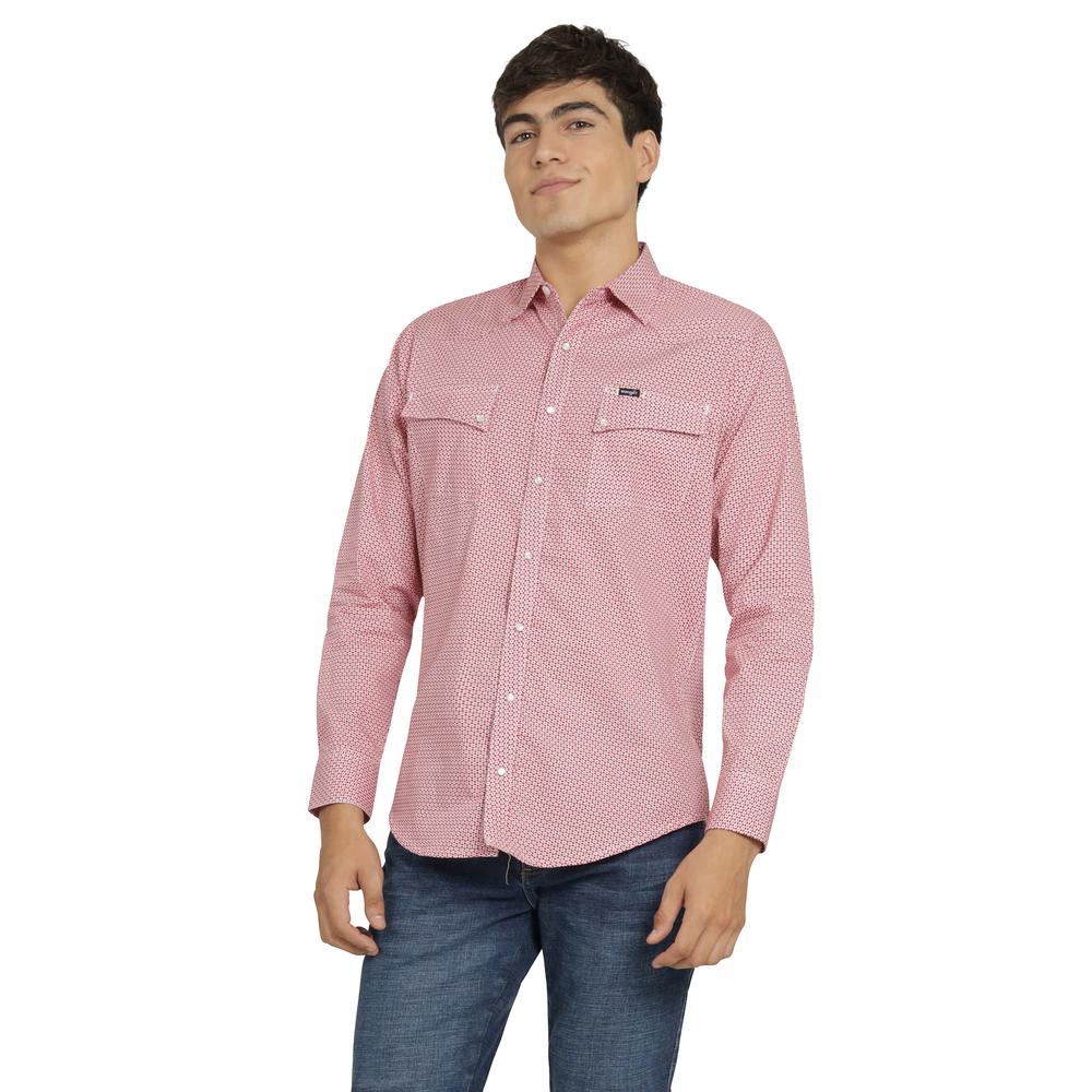 Foto 2 pulgar | Camisa Vaquera Wrangler Hombre 20 Extreme Slim Manga Larga 487 Rojo