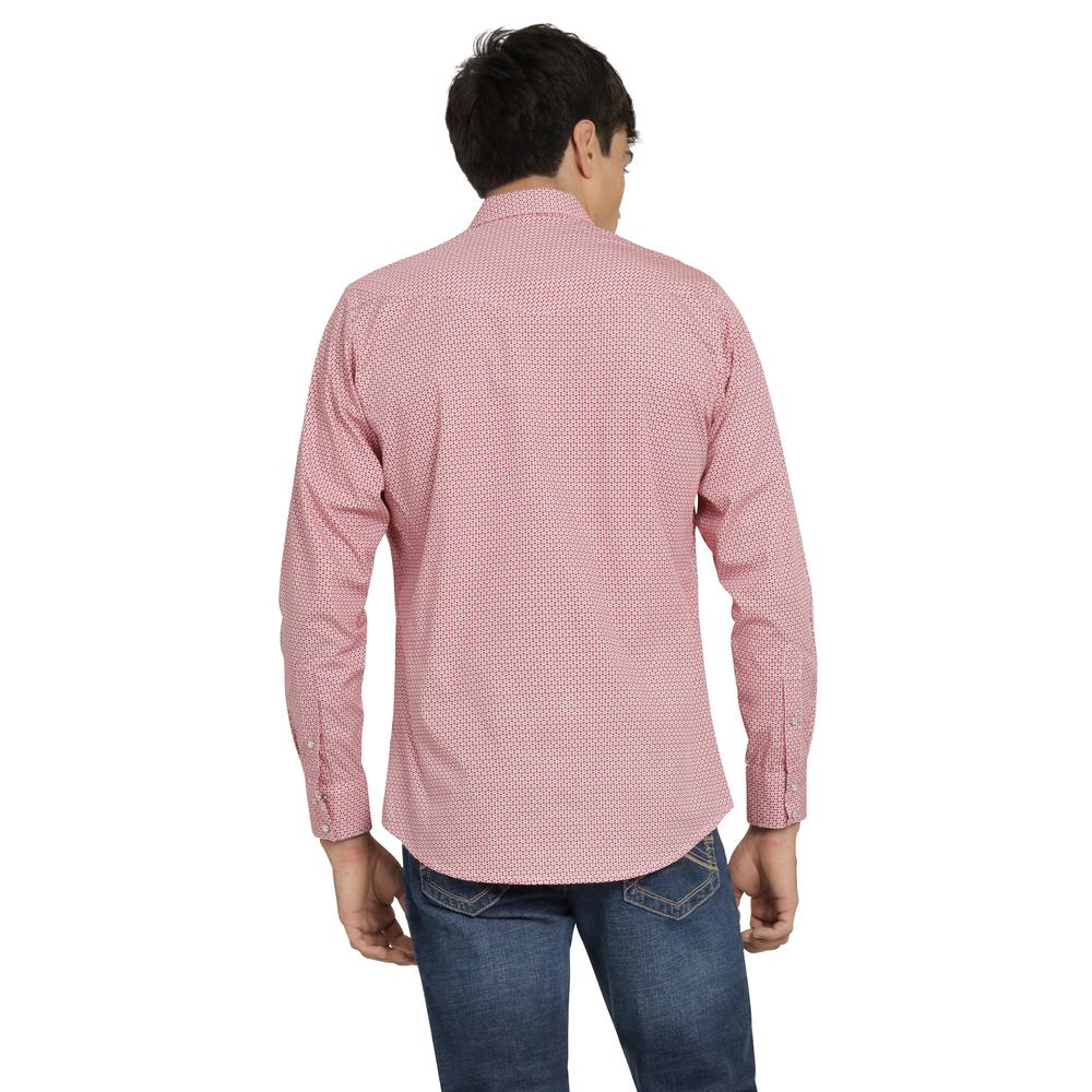 Foto 4 pulgar | Camisa Vaquera Wrangler Hombre 20 Extreme Slim Manga Larga 487 Rojo