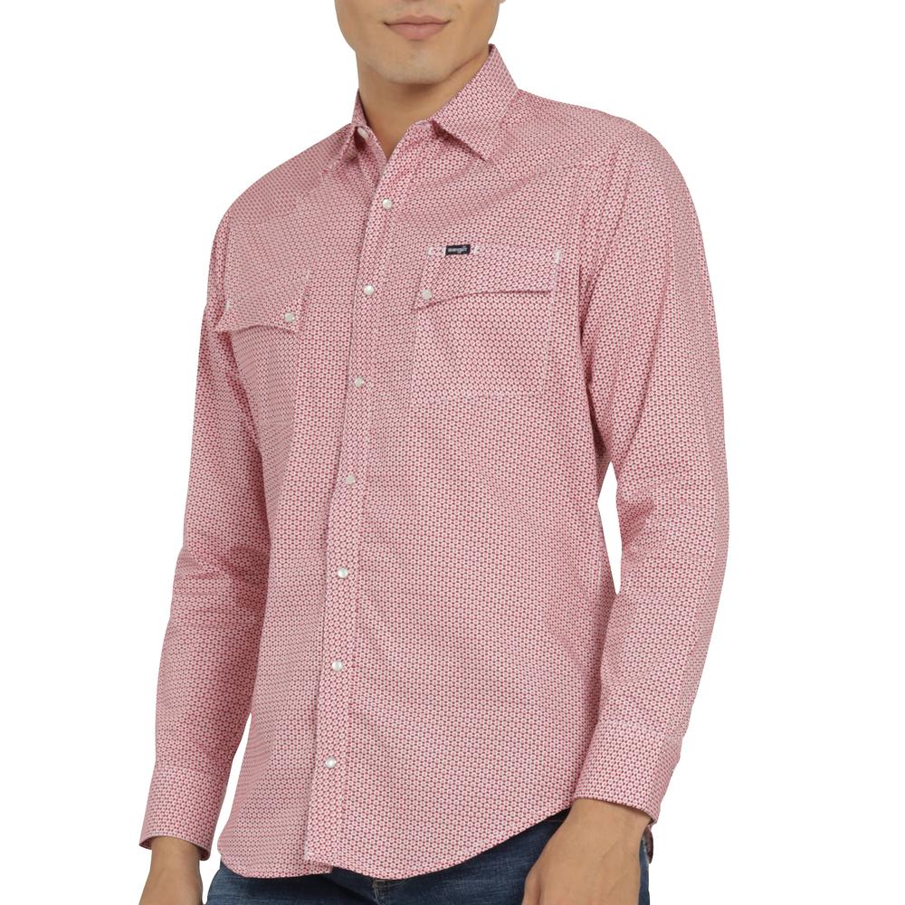 Foto 6 pulgar | Camisa Vaquera Wrangler Hombre 20 Extreme Slim Manga Larga 487 Rojo